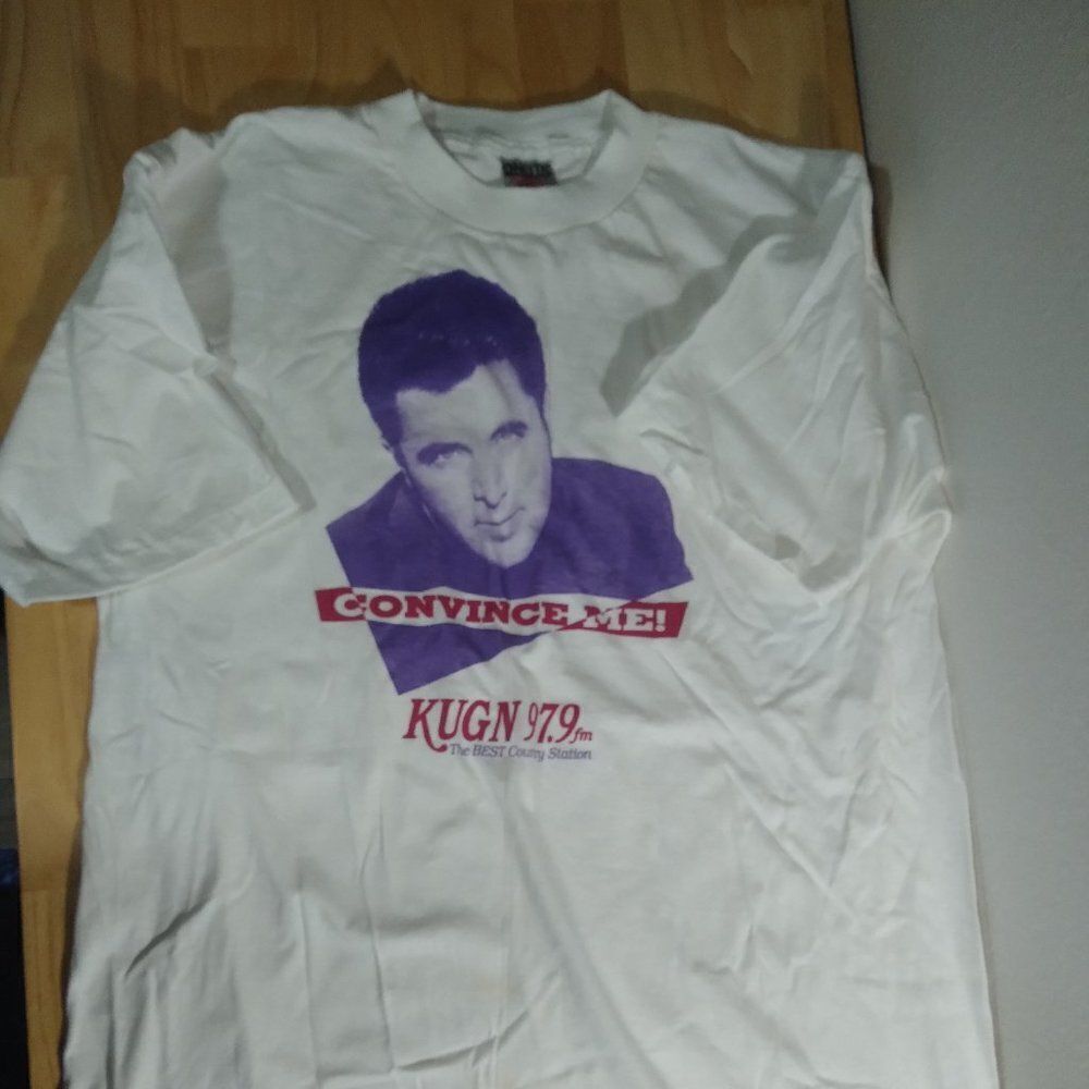 DS Vintage Vince Gill Convince Me! KUGN Country Radio T-Shirt